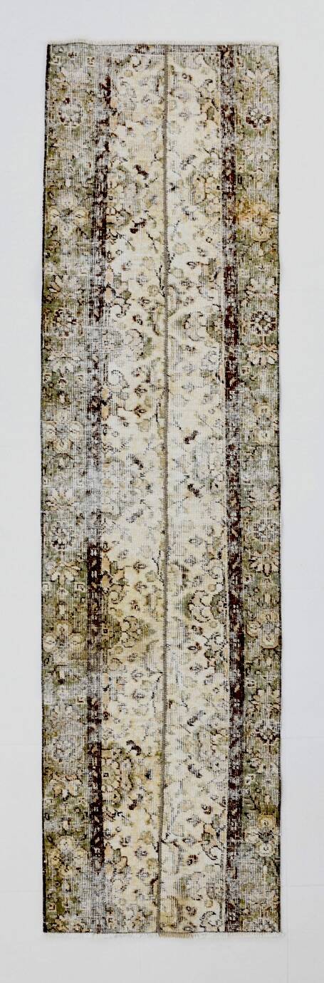 2x8 Shabby Chic Rug For Kitchen Vintage Runner Rug, 64x241Cm