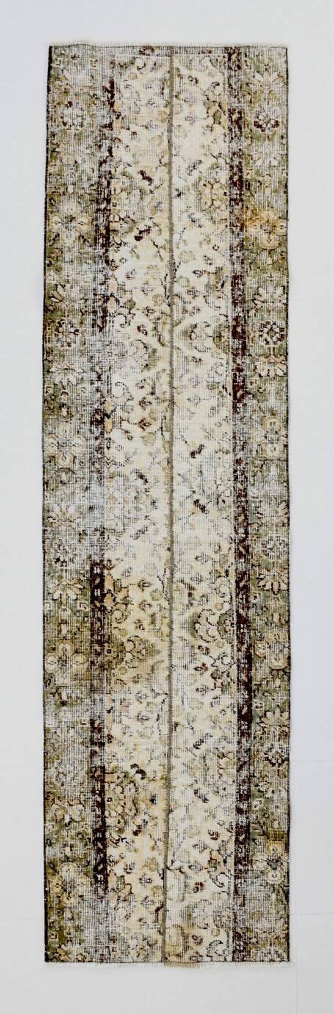 2x8 Shabby Chic Rug For Kitchen Vintage Runner Rug, 64x241Cm