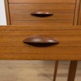 Mid-Century Teak Desk by Svante Skogh for AB Möbelfabriken Balder, Sweden, 1950s