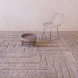 Contemporary Taupe Rug - 342 x 242 cm