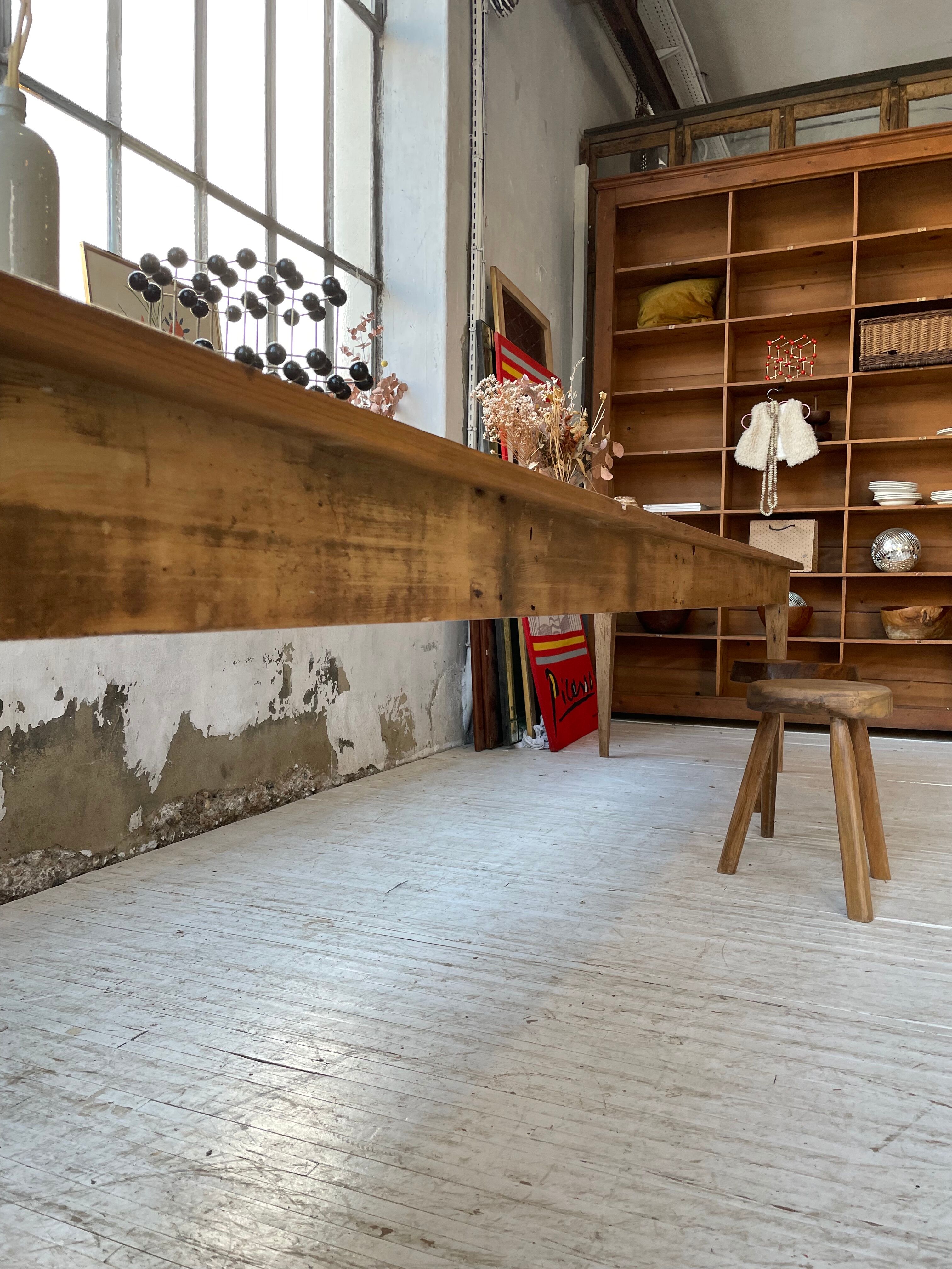 Farmhouse table beech pine XL 4m