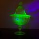 Baccarat/Saint Louis Compotier Ouraline crystal