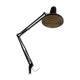 Lamp architect with lampshade in enamelled plate and 2 articulated arms brand ledu