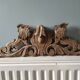 Old oak pediment