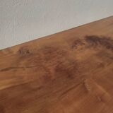 Table de Ferme rustique en merisier massif 19éme - 1m91.5