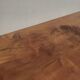 Rustic farmhouse table in solid cherry wood 19th century - 1m91.5