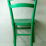 Vintage green chair