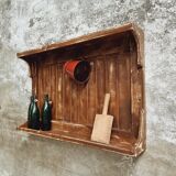 Brocante wall rack kitchen rack 70 x 105 cm