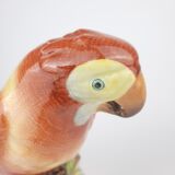 Herend porcelain macaw parrot figurine vintage
