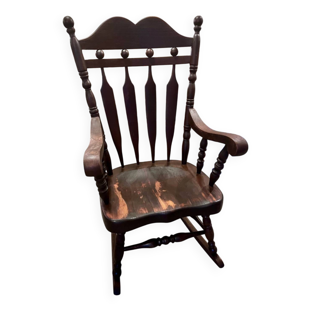 Rocking chair Windsor Circa 1870 | Selency