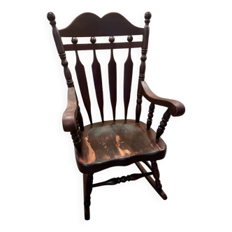 Rocking chair Windsor Circa 1870