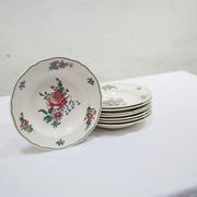 Series of 8 vintage hollow plates edited by Villeroy and Boch