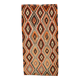 Tapis Kilim Vintage – Motifs Géométriques Tribaux, Tissé Main, 172x346 Cm