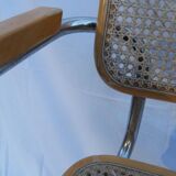 Fauteuil canné Marcel Breuer