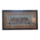 LITHOGRAPHY BY URBAIN HUCHET