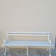 Garden bench signed Godin cast iron bourgeois house