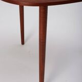 Set of Three Nesting Tables by Beder Trædrejeri, Denmark 1960s