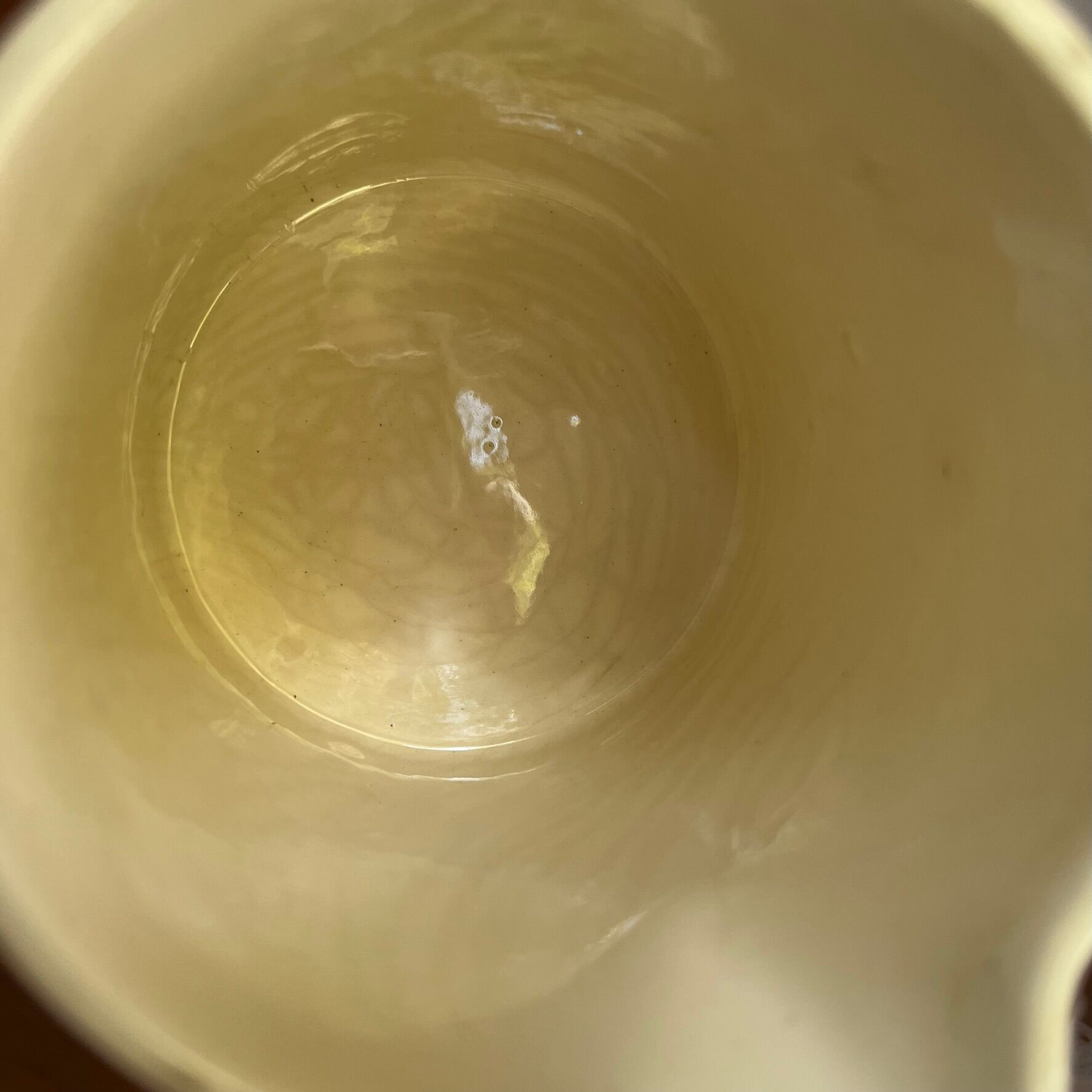 Milk pot or broc in Badonviller earthenware
