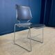 Lot de 39 chaises Matrix T.Tolleson pour Krueger noir et chrome années 70 USA