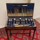 Silver furniture menagere 100 pieces Thomas Ward & Sons Sheffield late 19th