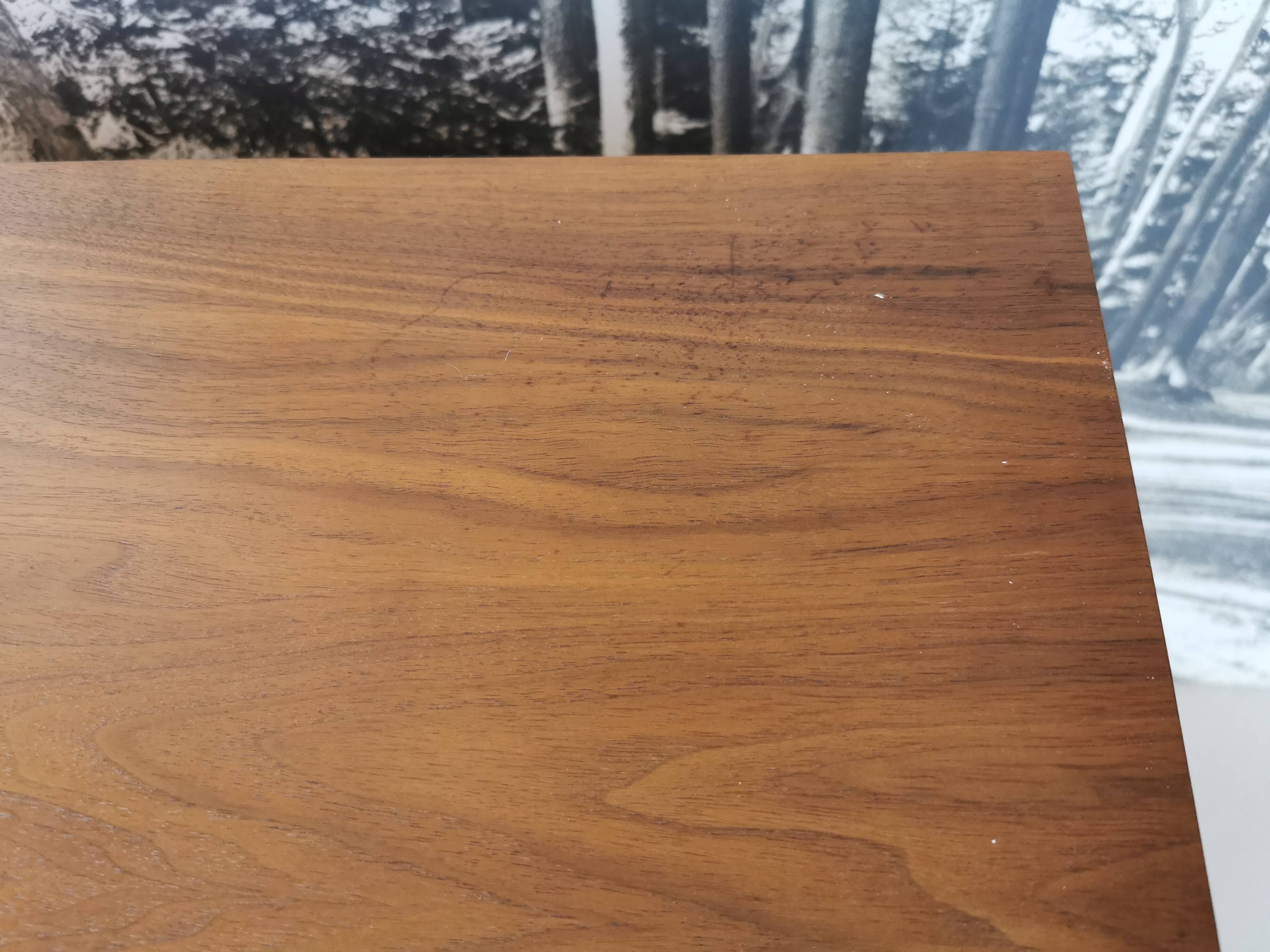 Vintage walnut sideboard from the 70s