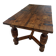 Centenary table in solid oak – Spanish Renaissance style (180 cm).