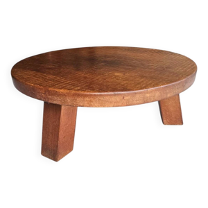 Table basse en chêne - poids