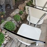 Tublac compass formica 5 chairs