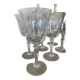8 crystal wine glasses