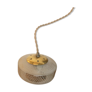 Suspension vintage verre