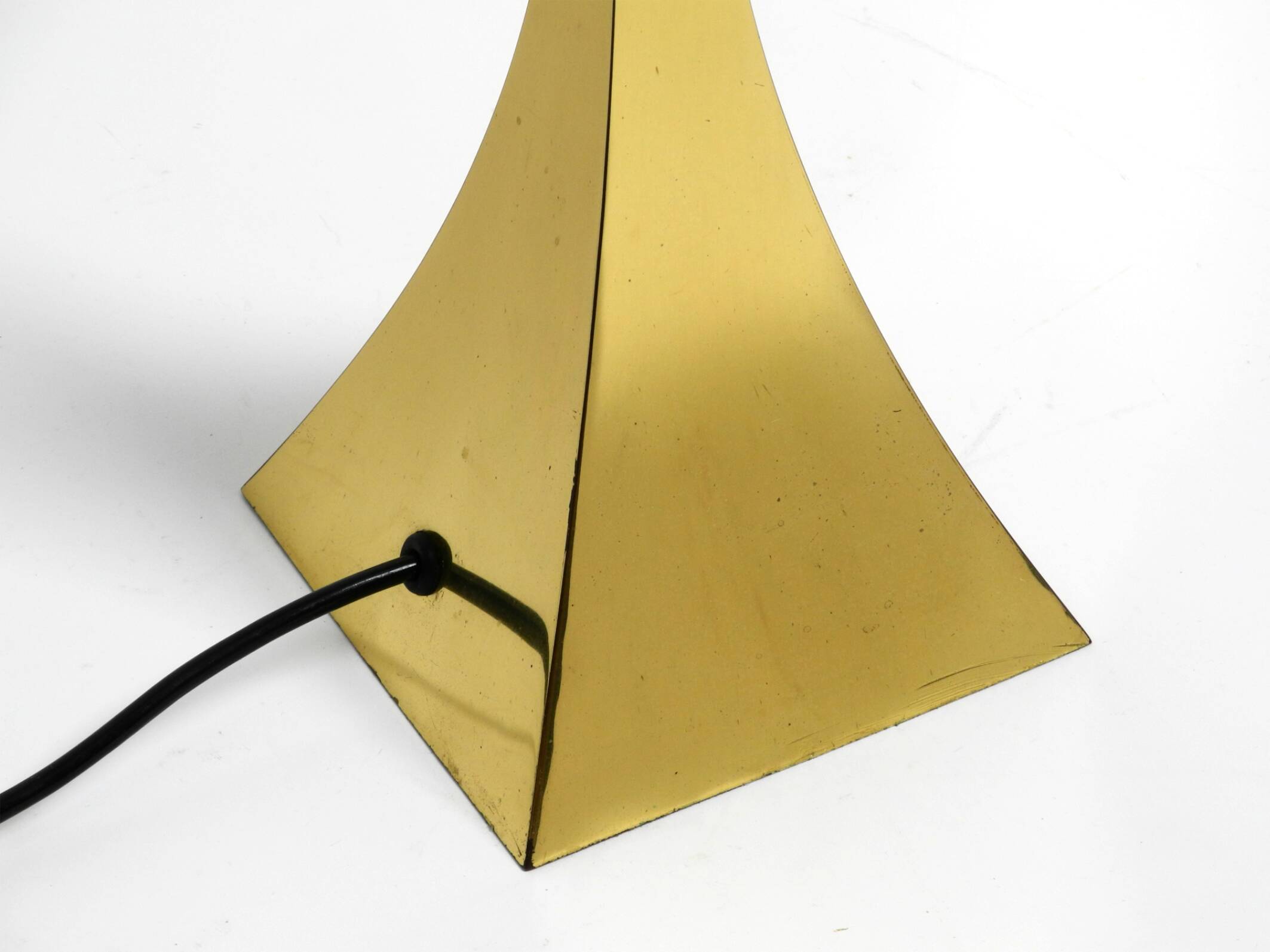 70s brass table lamp by Tonello and Montagna Grillo for High Society Italy