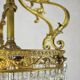 Napoleon-style tassel chandelier