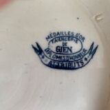 Soupière ancienne en faïence de gien
