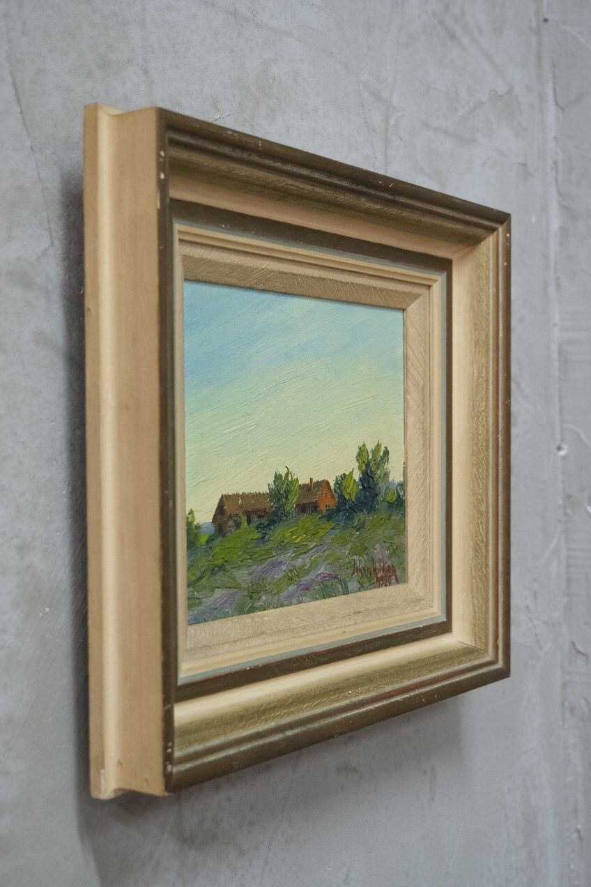 Johan Hilding Hägleby (1900-1981), Swedish Modern Painting, 1950, Oil on Canvas, Framed
