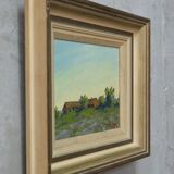 Johan Hilding Hägleby (1900-1981), Swedish Modern Painting, 1950, Oil on Canvas, Framed