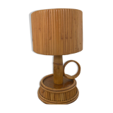 Rattan lamp 60s