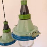 Old Soviet CCCP industrial lamp