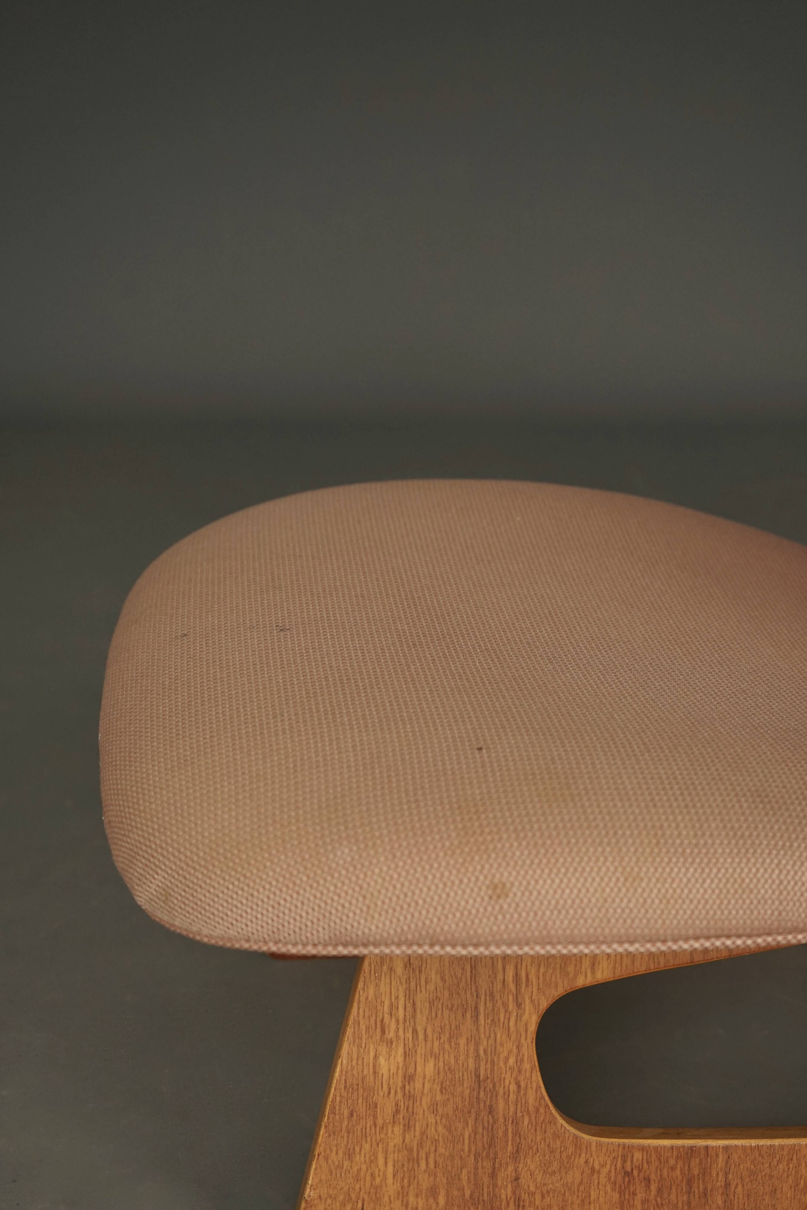 model 5016 Low Chair by Junzo Sakakura and Daisaku Cho, 1970s