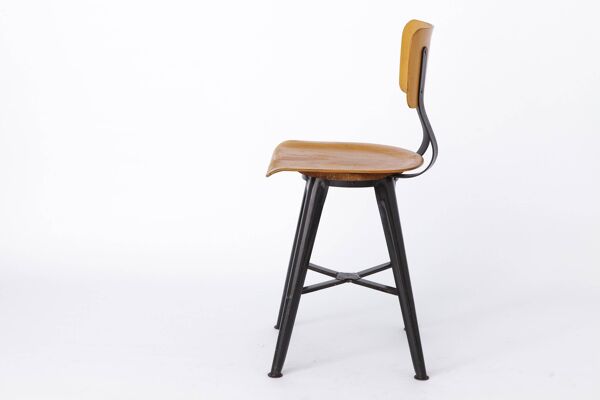Tabouret de bar industriel, Allemagne années 1970