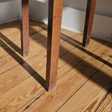 Solid wood side table - Louis XVI style