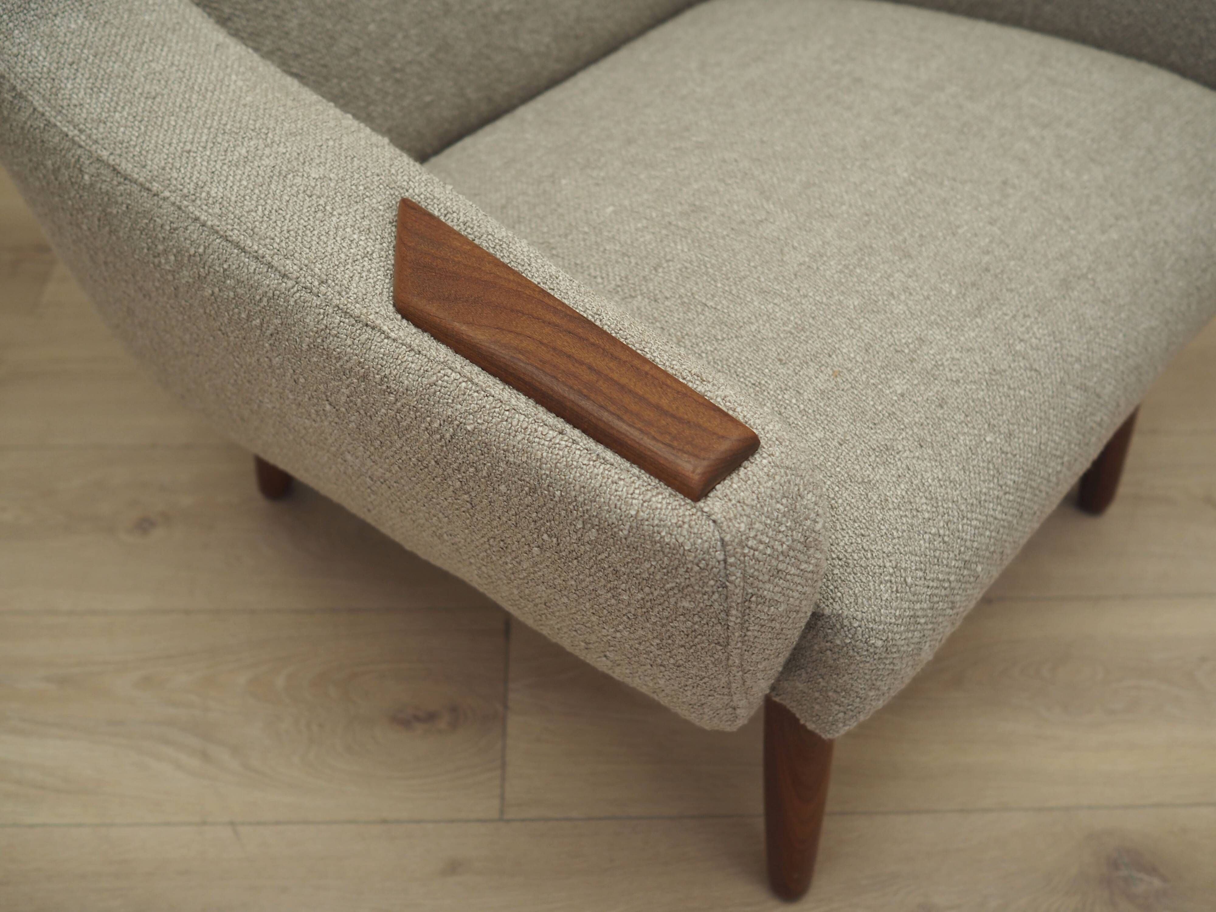 Fauteuil en teck, design danois, années 1960, production : Danemark