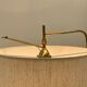 Adjustable brass floor lamp. France, 1970