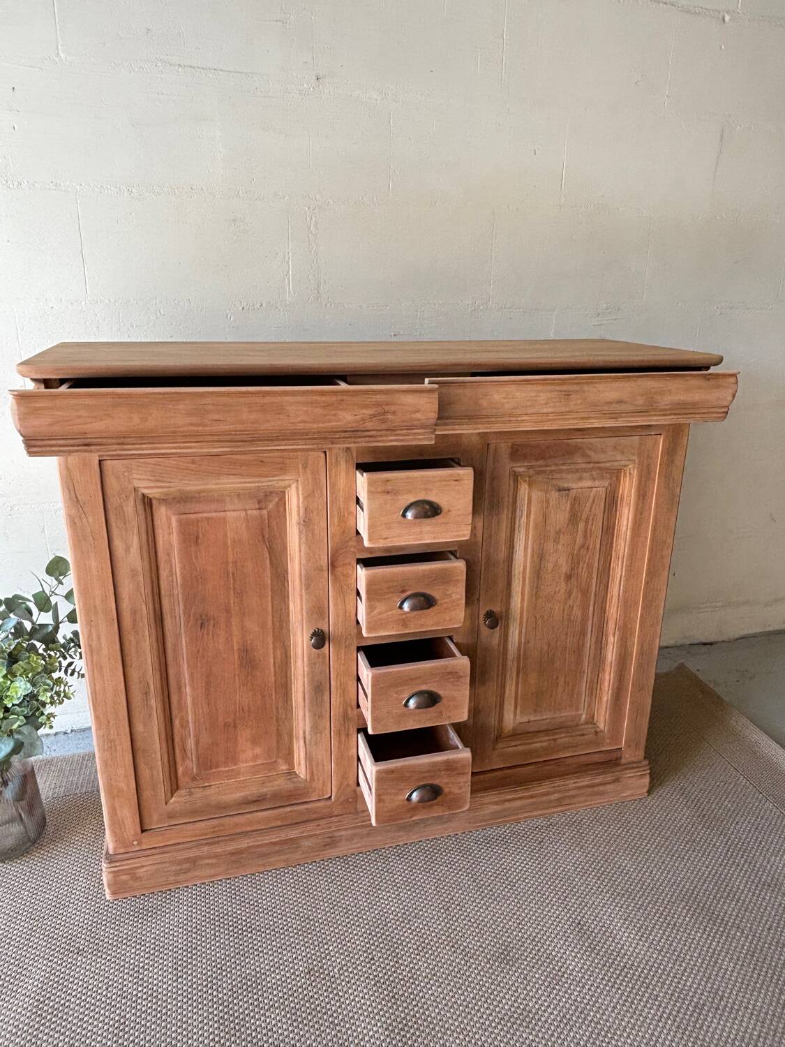 Cherry wood sideboard