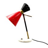Mid-century table Lamp, Stilux Milan Italy 1960 ca.
