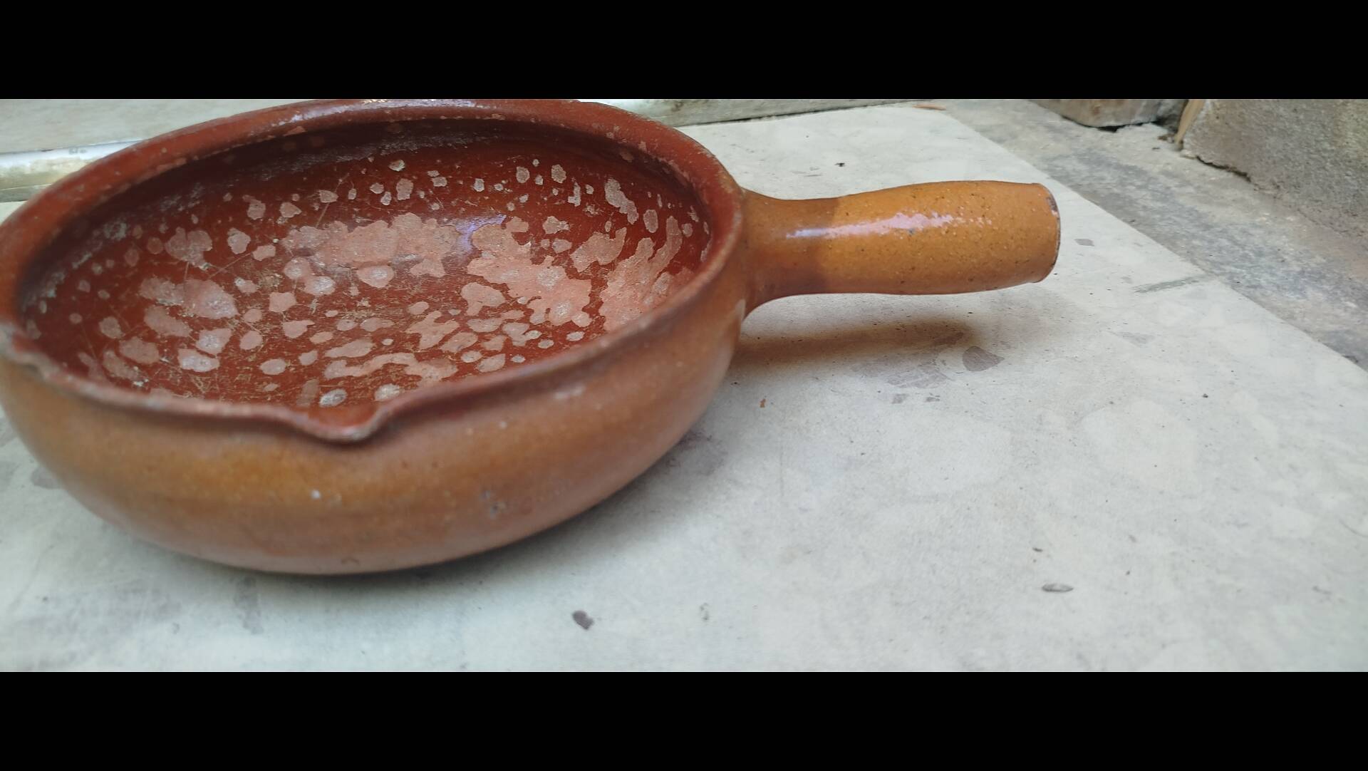 Old small frying pan