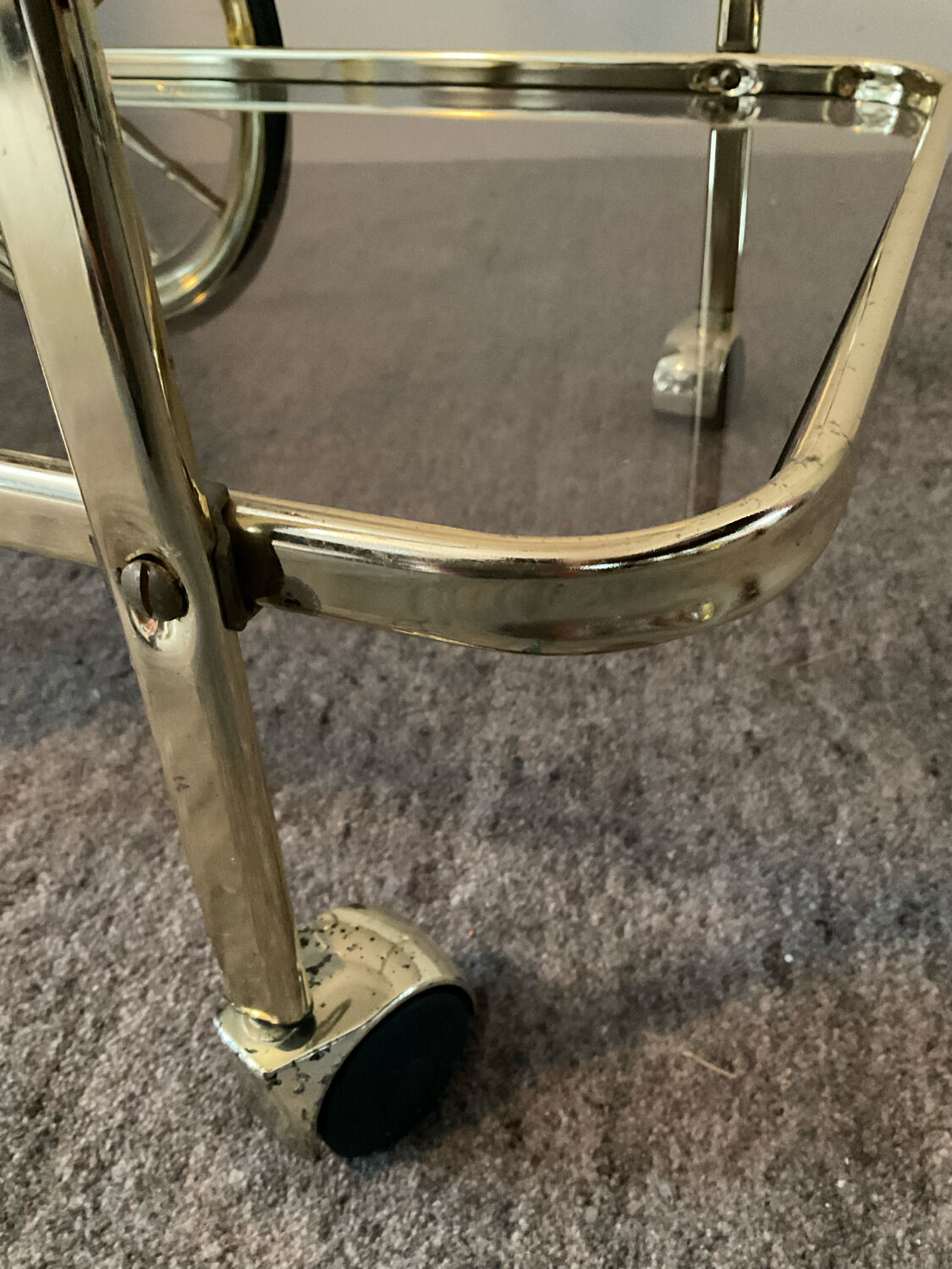 Vintage golden service from the 70s