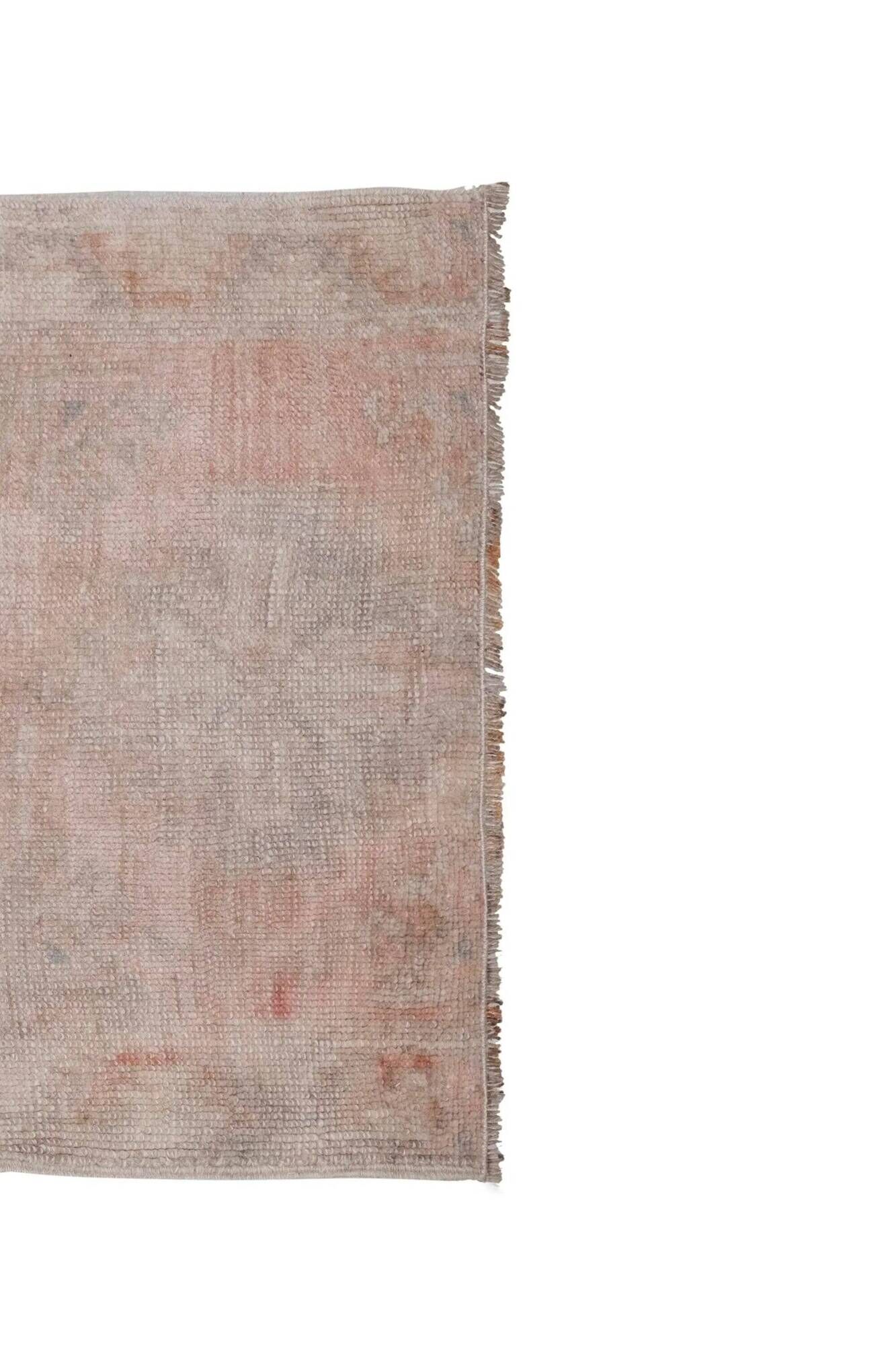 Vintage handmade Turkish rug 53x91 cm