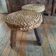 Pair of Audoux Minet stools. 1950.