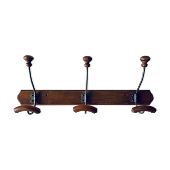 Old wall coat rack