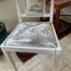 Chaise ancienne tapissée